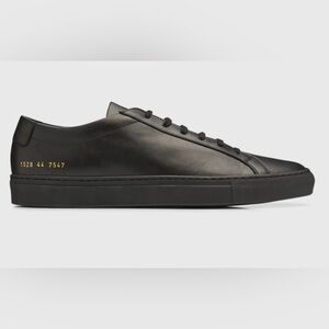 BRAND NEW! COMMON PROJECTS Achilles Low Black. Size 44 (US 11)